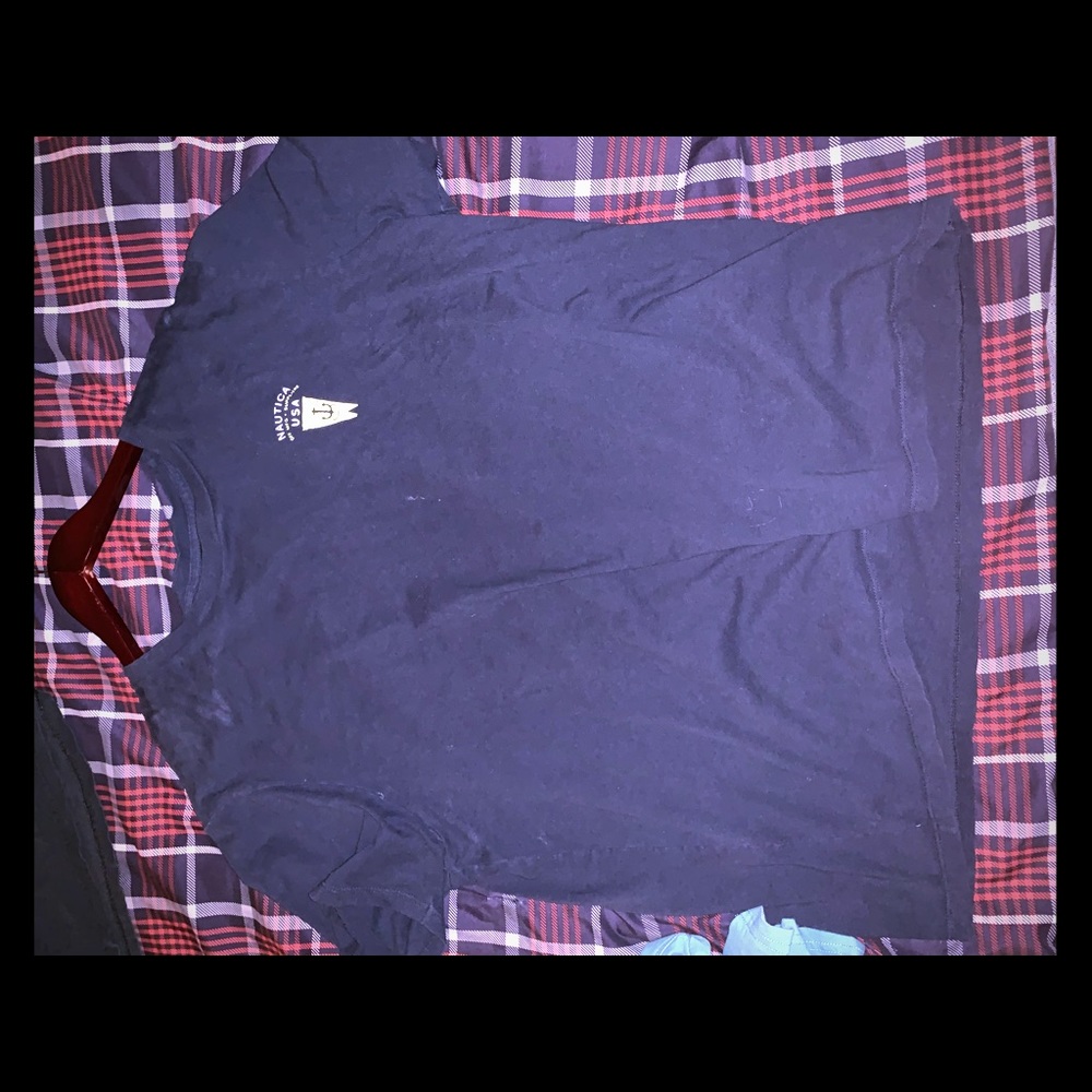 Large blue Nautica t shirt